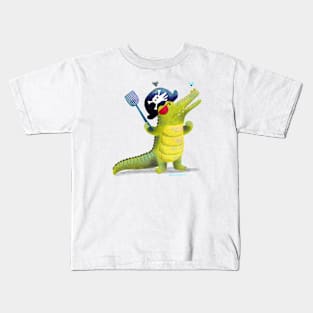 Captain Crocodile Kids T-Shirt